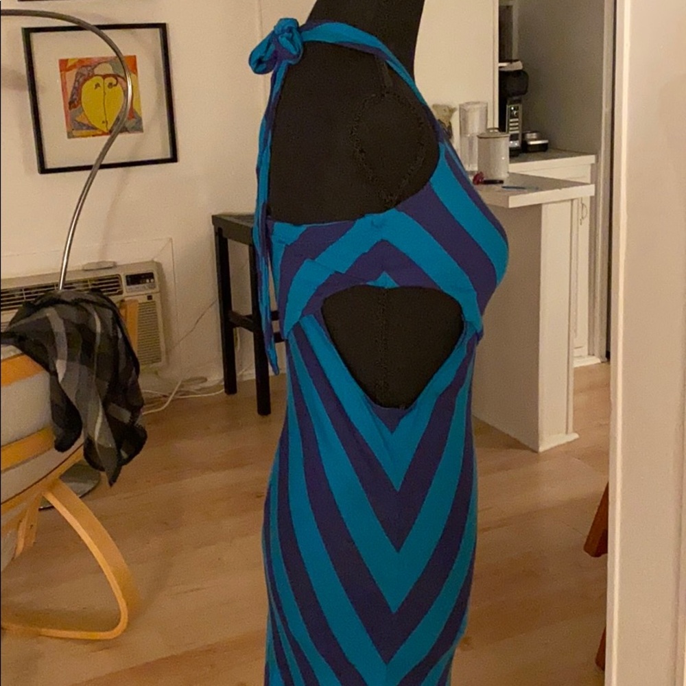 Blue & Blue striped Dress - Picture 5 of 14